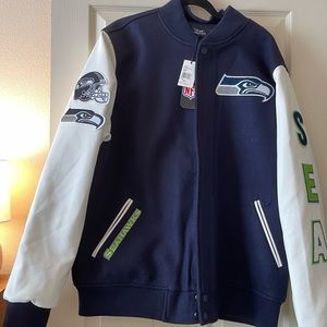 Seattle Seahawks letterman jacket